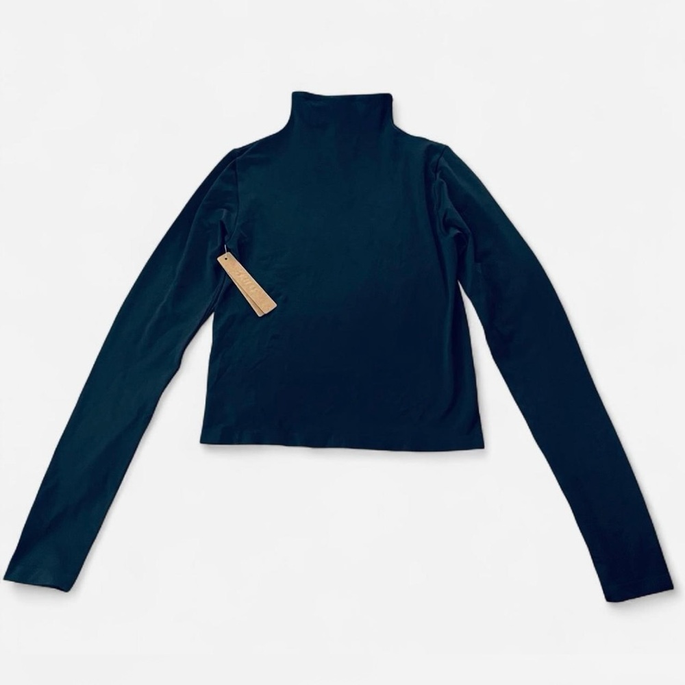 NWT SKIMS SOFT SMOOTHING SEAMLESS TURTLENECK TOP - Size M | Eclipse - Picture 5 of 5